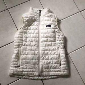 Women’s White Patagonia Vest
